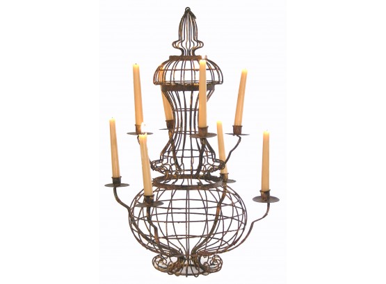 Genie Urn Chandelier With 8 Candle Holders FL
