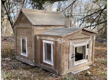 Hand Made Wood House - Vintage SS