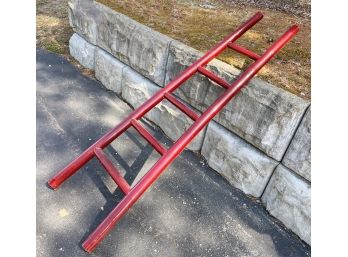 Red Bamboo Display Ladder SS