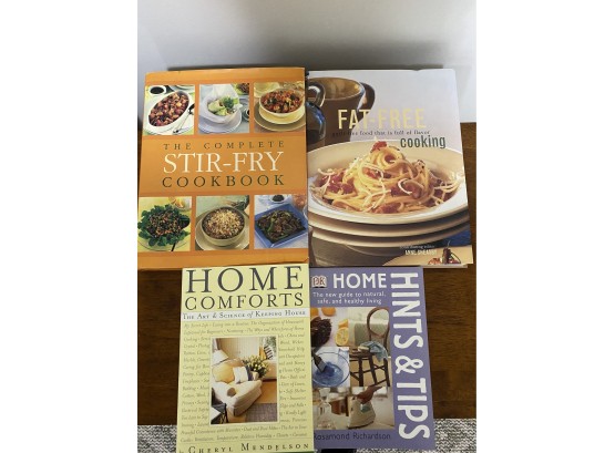 Housekeeping & Healthy Cooking Books Lot Of 4 Books
