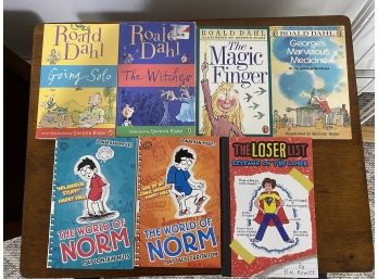 Children's Book Lot Roald Dahl World Of Norm
