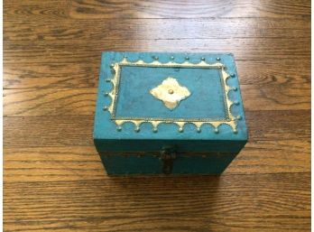 Small Rustic  Wooden Trinket Box