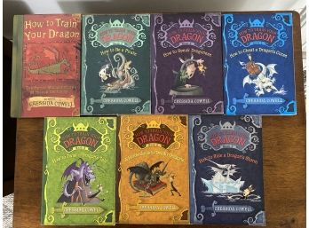 How To Train Your Dragon 7 Book Lot