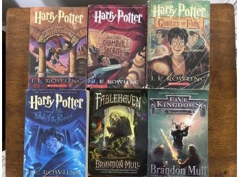 4 Harry Potter 2 Brandon Mull Fantasy Books