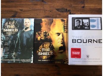 Lot Of Series DVDs Bourne Collection The Shield