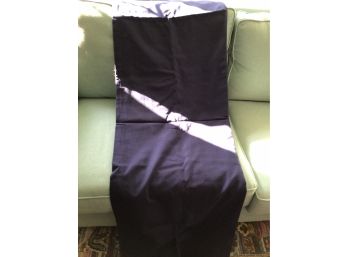 Pair Pottery Barn Navy Blue Black Out Curtain Panels