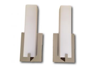 Paid $300, Pair Of Cosmo LED Wall Sconces By Tech Lighting