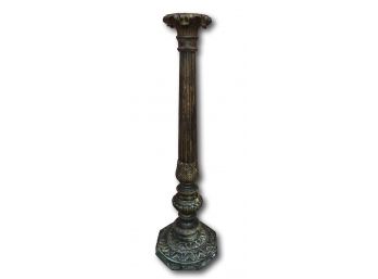 Paid $120, Large 24' Height Greek Pillar Style Brass Candle Stick