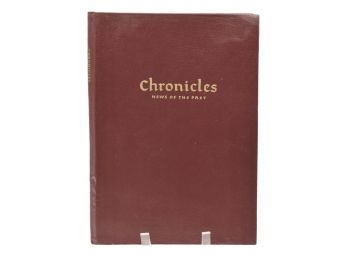 Chronicles News Of The Past Book Third Edition Copyright 1968