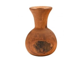 Aspen Wood Bulb Vase