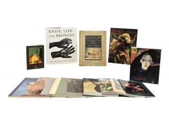 Collection Of Art Books - Delacroix, Currier & Ives, Joan Miro, Gustav Klimt And More
