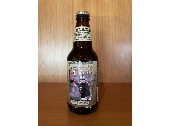 Vintage Legends Bottle With  Daryle Lamonica 1967 To 1975 On It