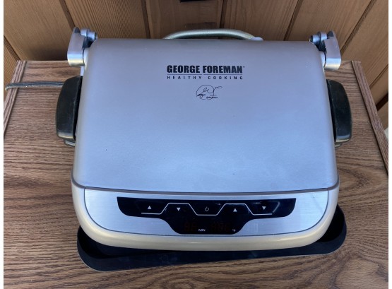 Barley Used George Foreman Healthy Cooking Grill