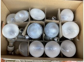 Box Of Spot Lights GE Flood And Others
