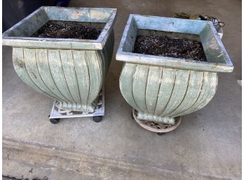Matching Pair Of Planters