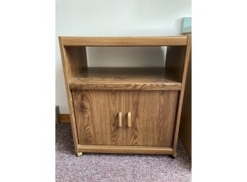 Microwave Stand With Cupboard In Nice Shape