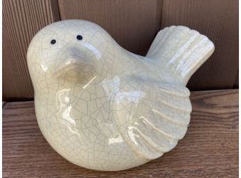 Larger Than Life Cute Ceramic Glazed  Bird