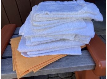 White Towels And A Couple Of Chamois Made In Germany