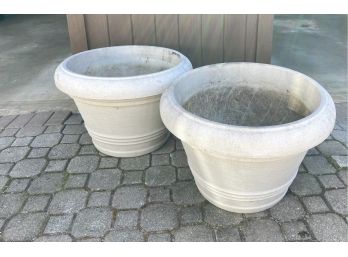 Matching All Grey Planters