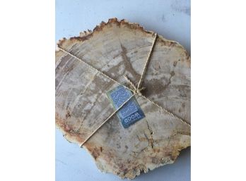 5Lb.4oz Petrified Wood Cheese Tray