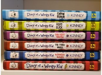 Lot - Diary Of A Wimpy Kid Books