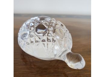 Lovely! Waterford Crystal Turtle With Hexagonal Design