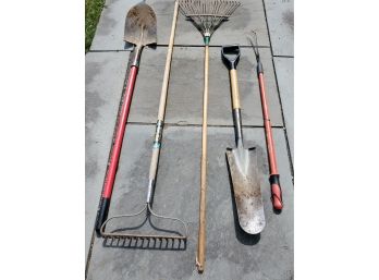 Lot Of (5) Garden / Lawn Tools