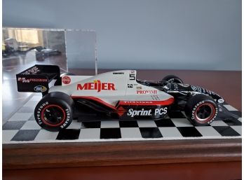 Maisto Meijer Oldsmobile Miller Lite Model Indy Racing League Car With Display - 1/18 Scale