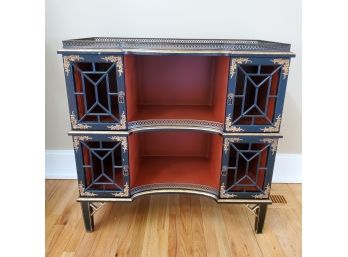 Elegant! Chinese Chippendale-Style Side Cabinet