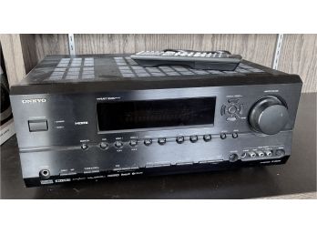Onkyo Stereo Surround Sound Receiver Model No. TXSR 604