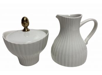 MCM China Sugar & Creamer From Ernest Creations