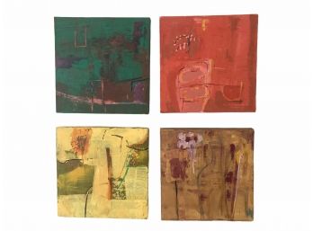 Quartet  Of Paintings Titled 'Concerto'  By Beatrice Sagar 2007
