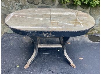 Antique Claw Foot Table For Refurbishing