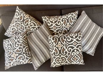 Decorative Throw Pillows -Brown Tones