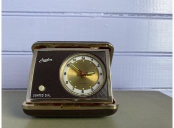 Vintage Fold Up Travel Alarm Clock