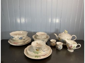 Lenox - Butterfly Meadow Dish Set & Tea Pot