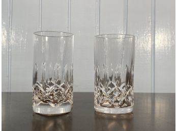 Crystal Juice Glasses - Possibly Waterford - Very High Quality