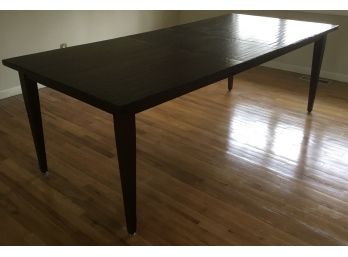 Vintage Solid Wood Table Clean Lines