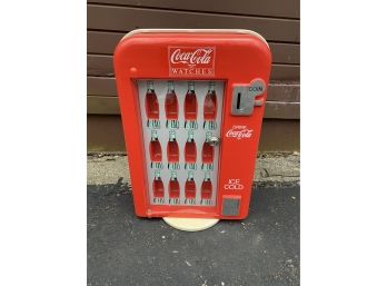 Rotating Coca Cola Watch Advertising Display