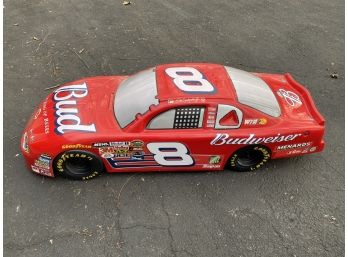 Budweiser Dale Earnhardt Jr #8 Plastic Mold Advertising Display NASCAR Race Car 69'L