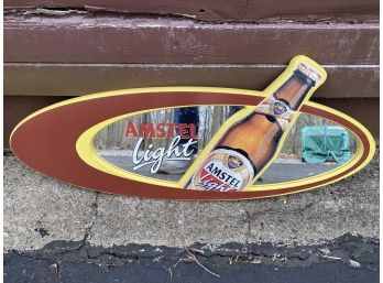 Amstel Light Beer Mirror Sign