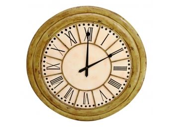 DR. LIVINGSTONE's Painted Watch Tower Wall Clock 31'Diameter