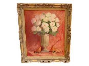 A Dozen Roses That Last A Lifetime Oil On Canvas By MARY CATHERINE GLASSFORD