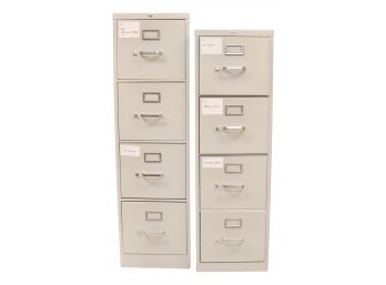 Pair Of OFFICE IMAGE File Cabinets 1 Of 2