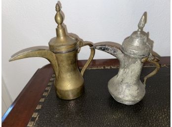 Pair Of Antique Saudi Coffee Pots