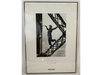 Eiffel Tower Poster By Marc Riboud