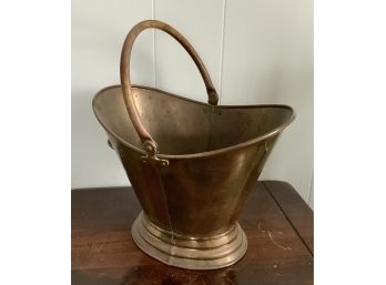 Brass Coal Basket