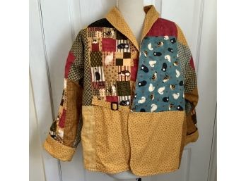 Artist Designed And Made Boutique Cat Jacket