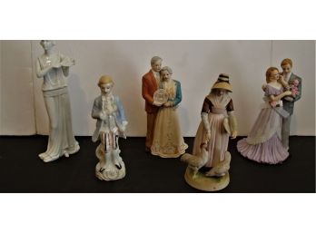 Lot Of 5 Vintage Figurines