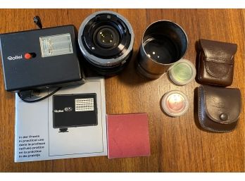 Vintage Camera Lenses And Camera Accessories